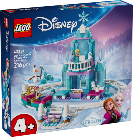LEGO Disney Princess Elsa's ijskasteel en sneeuwrit