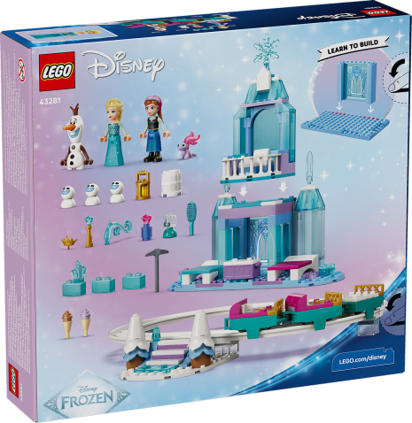 LEGO Disney Princess Elsa's ijskasteel en sneeuwrit