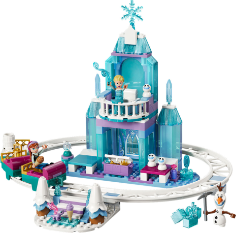 LEGO Disney Princess Elsa's ijskasteel en sneeuwrit
