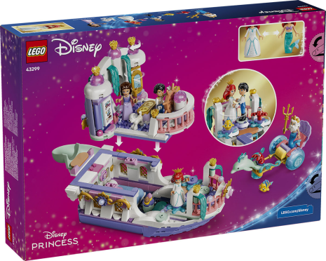 LEGO Disney Ariëls koninklijke trouwboot