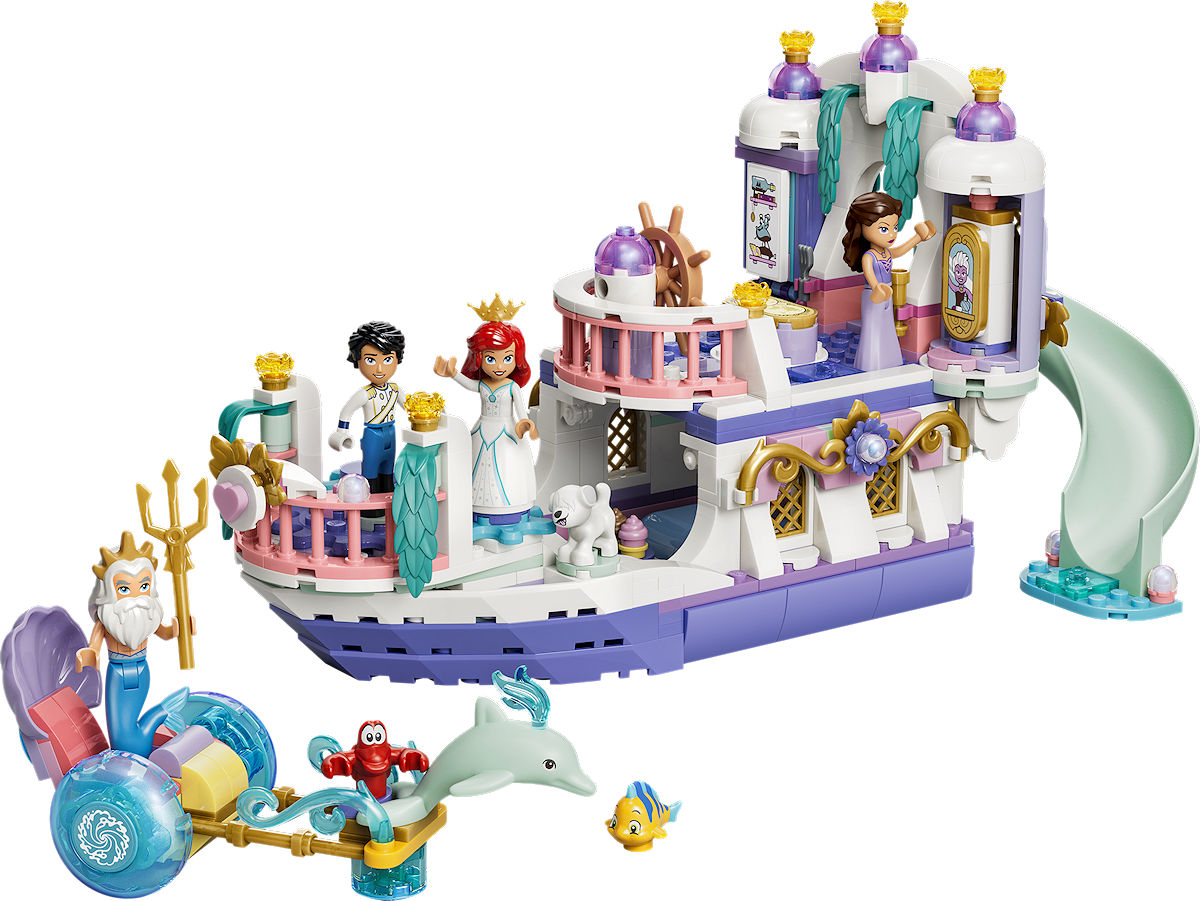LEGO Disney Ariëls koninklijke trouwboot