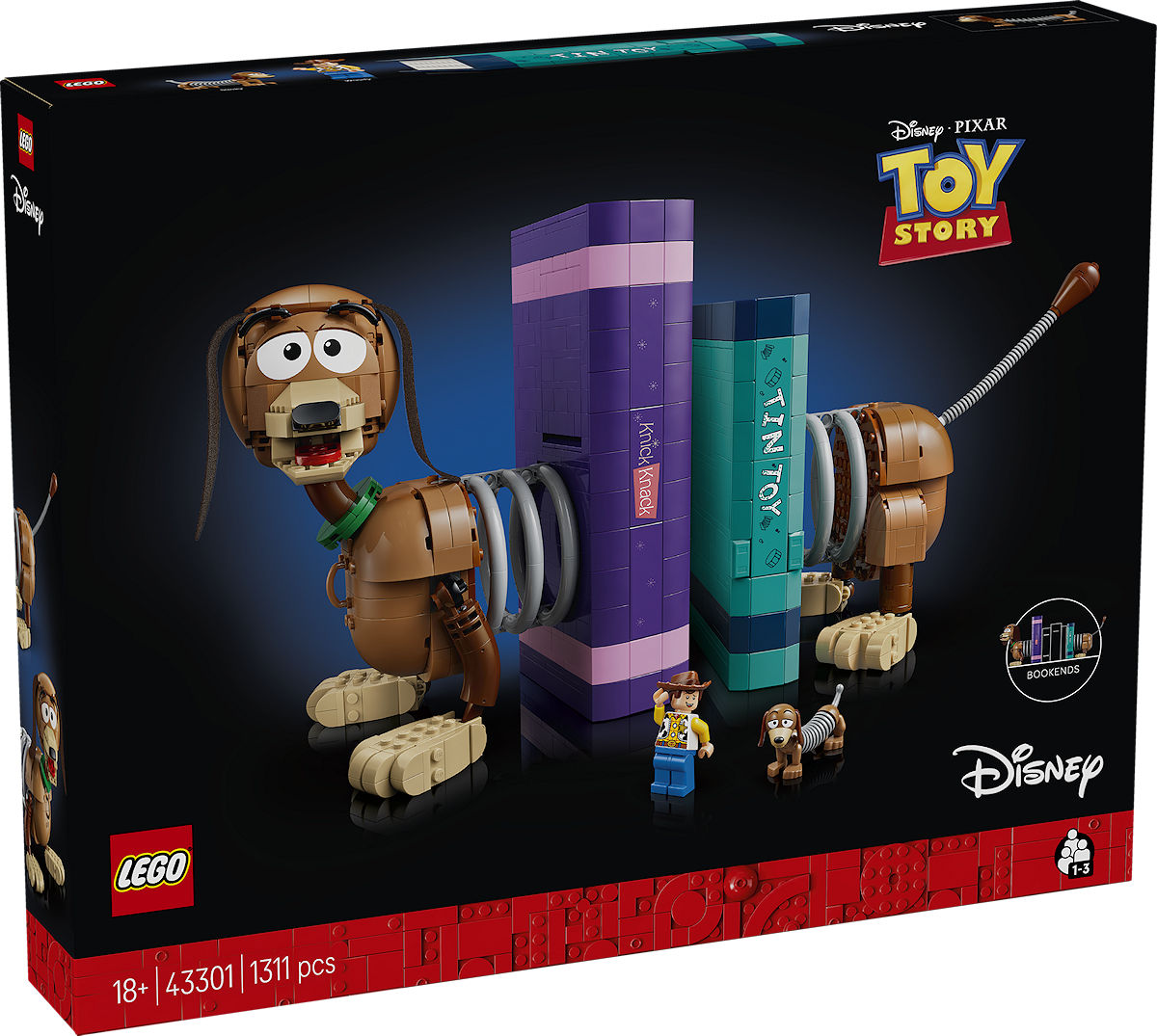 LEGO Disney Toy Story Slinky Hond boekensteunen