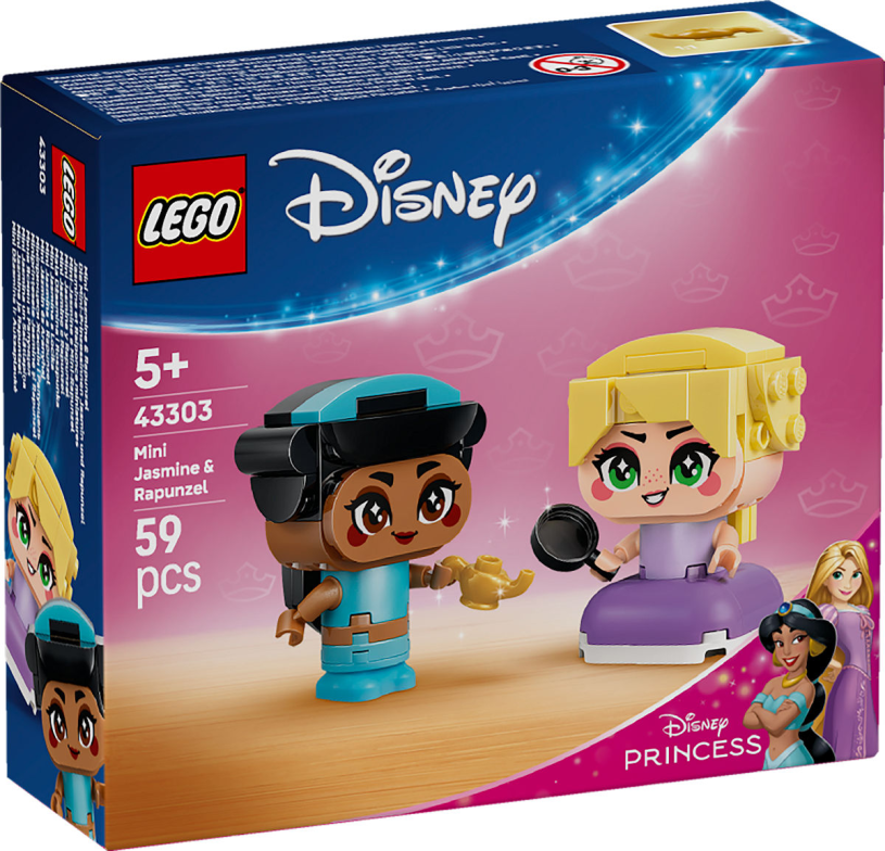 LEGO Disney Mini Jasmine en Rapunzel