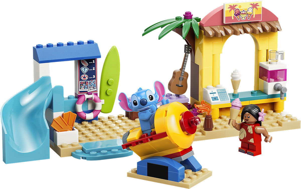 LEGO Disney Strandplezier met Lilo en Stitch