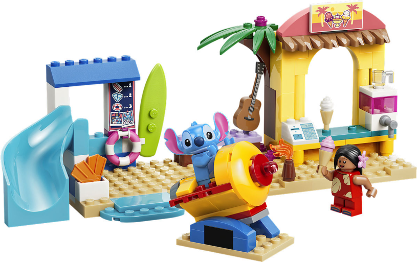 LEGO Disney Strandplezier met Lilo en Stitch
