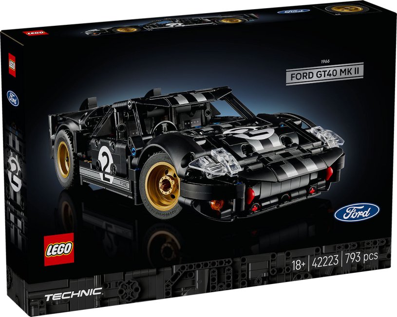 LEGO Technic 1966 Ford GT40 MKII racewagen