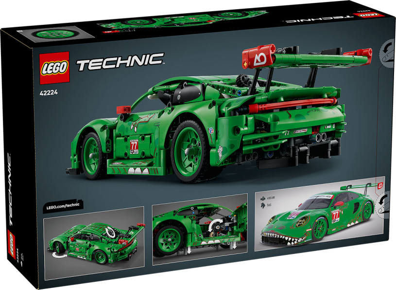 LEGO Technic Porsche 911 GT3 R REXY AO Racing auto
