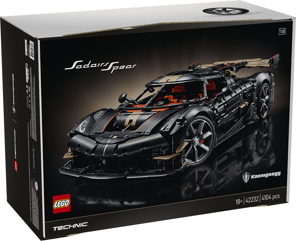 LEGO Technic Koenigsegg Sadair's Spear megacar