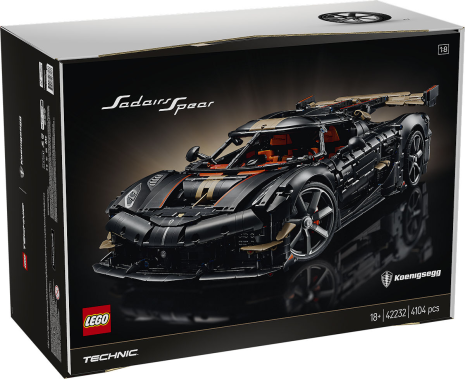 LEGO Technic Koenigsegg Sadair's Spear megacar