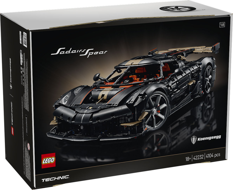 LEGO Technic Koenigsegg Sadair's Spear megacar