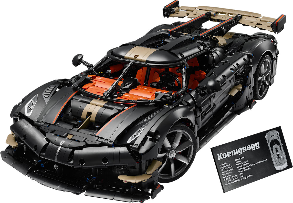 LEGO Technic Koenigsegg Sadair's Spear megacar