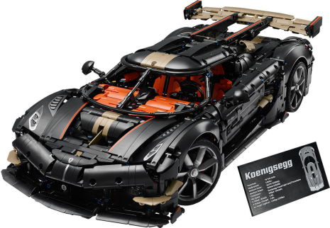 LEGO Technic Koenigsegg Sadair's Spear megacar