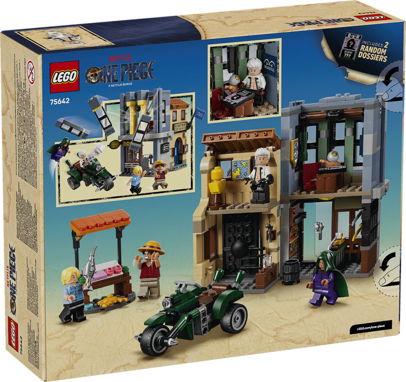 LEGO ONE PIECE Confrontatie met kapitein Smoker