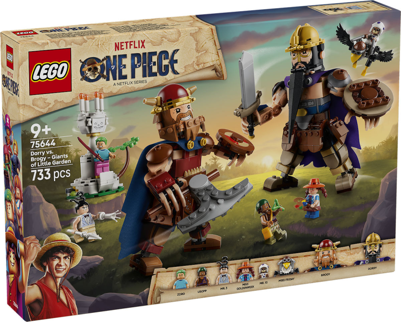 LEGO ONE PIECE Dorry vs. Brogy – Reuzen van Kleine Gaarde