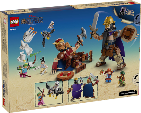 LEGO ONE PIECE Dorry vs. Brogy – Reuzen van Kleine Gaarde