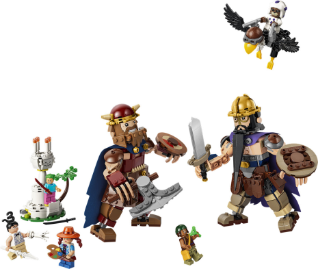 LEGO ONE PIECE Dorry vs. Brogy – Reuzen van Kleine Gaarde
