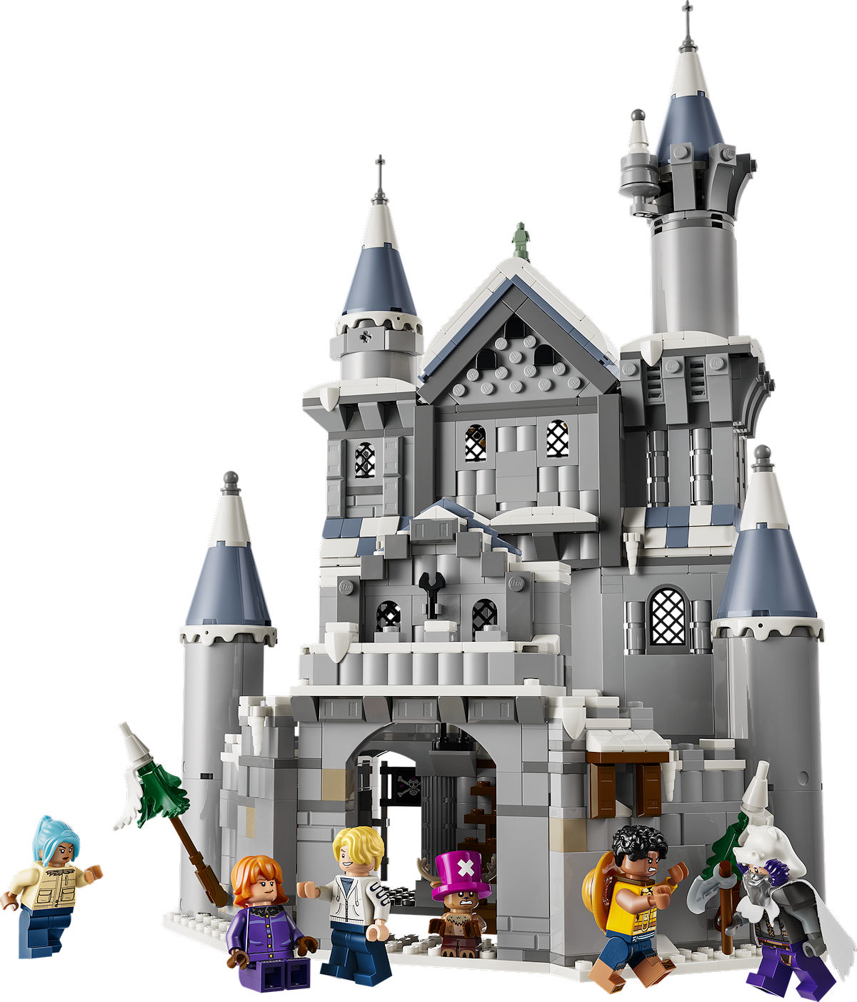 LEGO ONE PIECE Slag bij kasteel Drum
