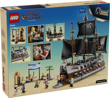 LEGO ONE PIECE Het slagschip van Garp
