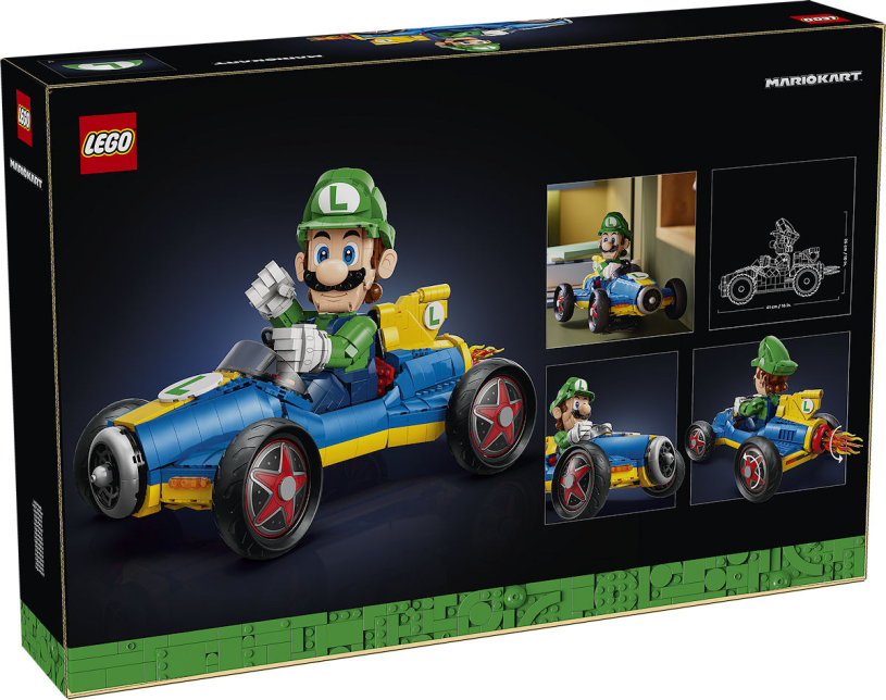 LEGO Super Mario Mario Kart: Luigi en Mach 8