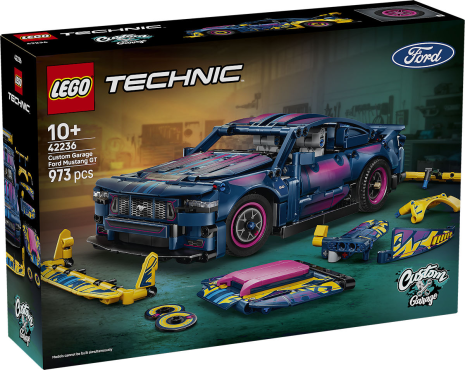 LEGO Technic Aanpasbare Ford Mustang GT auto