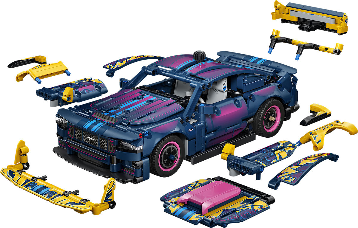 LEGO Technic Aanpasbare Ford Mustang GT auto
