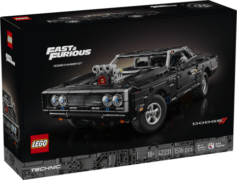 LEGO Technic Fast and Furious Dodge Charger R/T auto