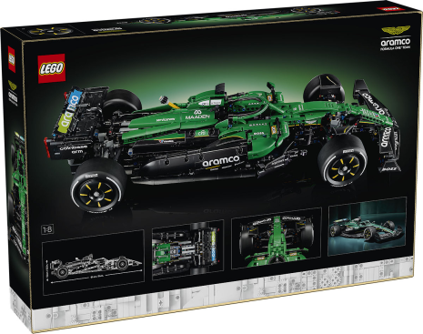 LEGO Technic Aston Martin Aramco AMR25 F1 auto