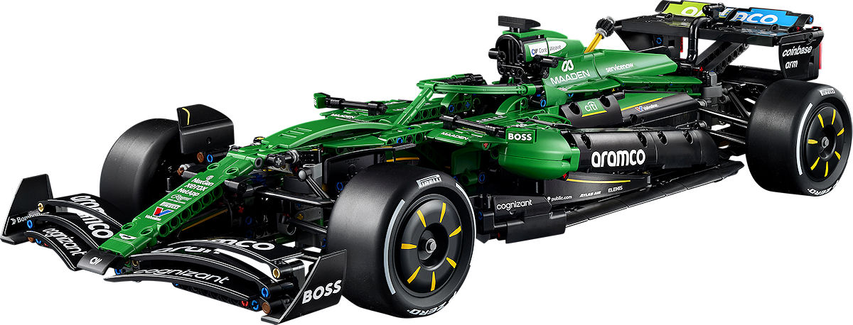 LEGO Technic Aston Martin Aramco AMR25 F1 auto