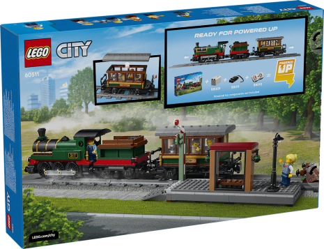 LEGO City Vintage stoomtrein