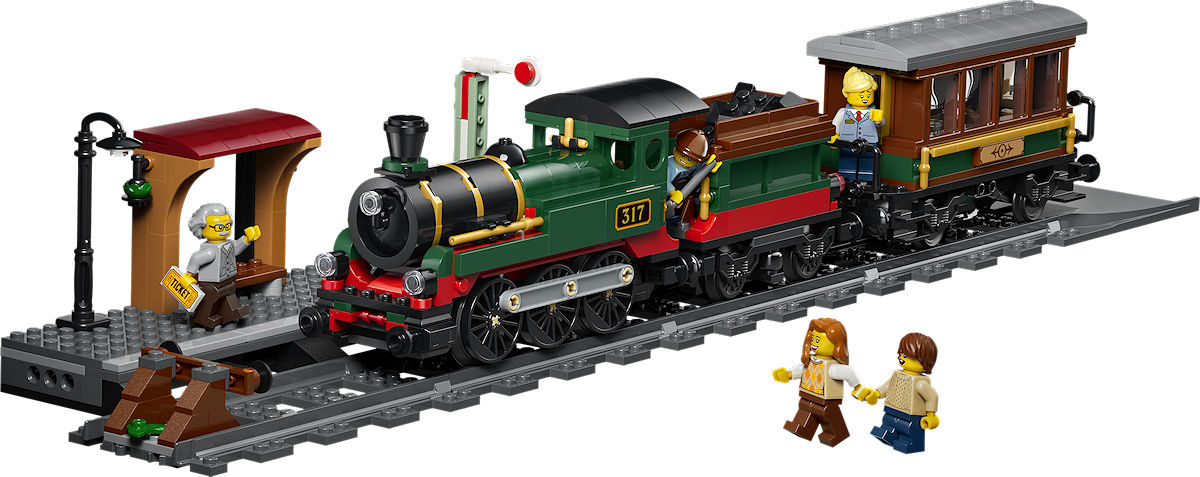 LEGO City Vintage stoomtrein