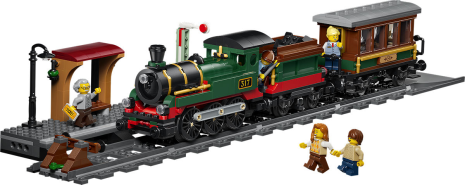 LEGO City Vintage stoomtrein
