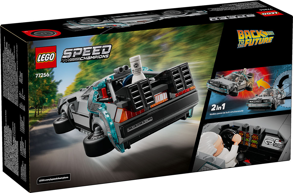 LEGO Speed Champions Tijdmachine uit Back to the Future