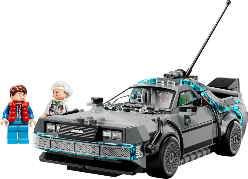 LEGO Speed Champions Tijdmachine uit Back to the Future