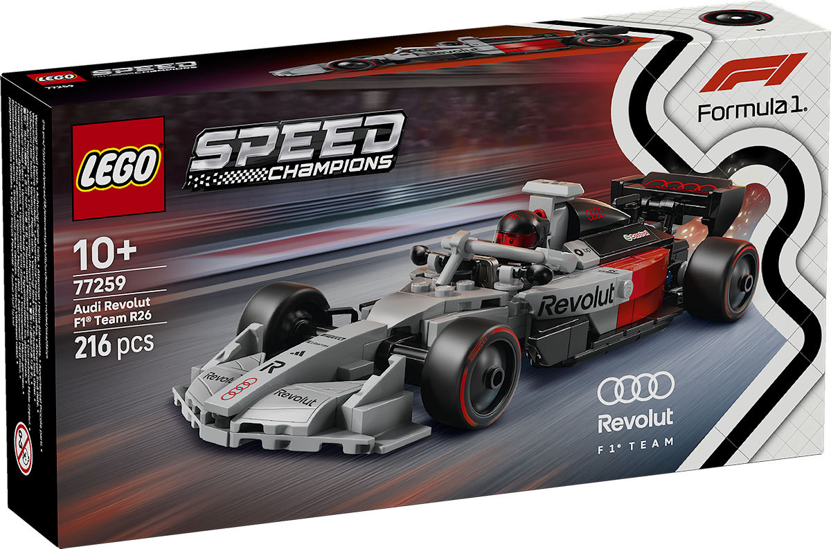 LEGO Speed Champions F1 Audi Revolut R26 racewagen