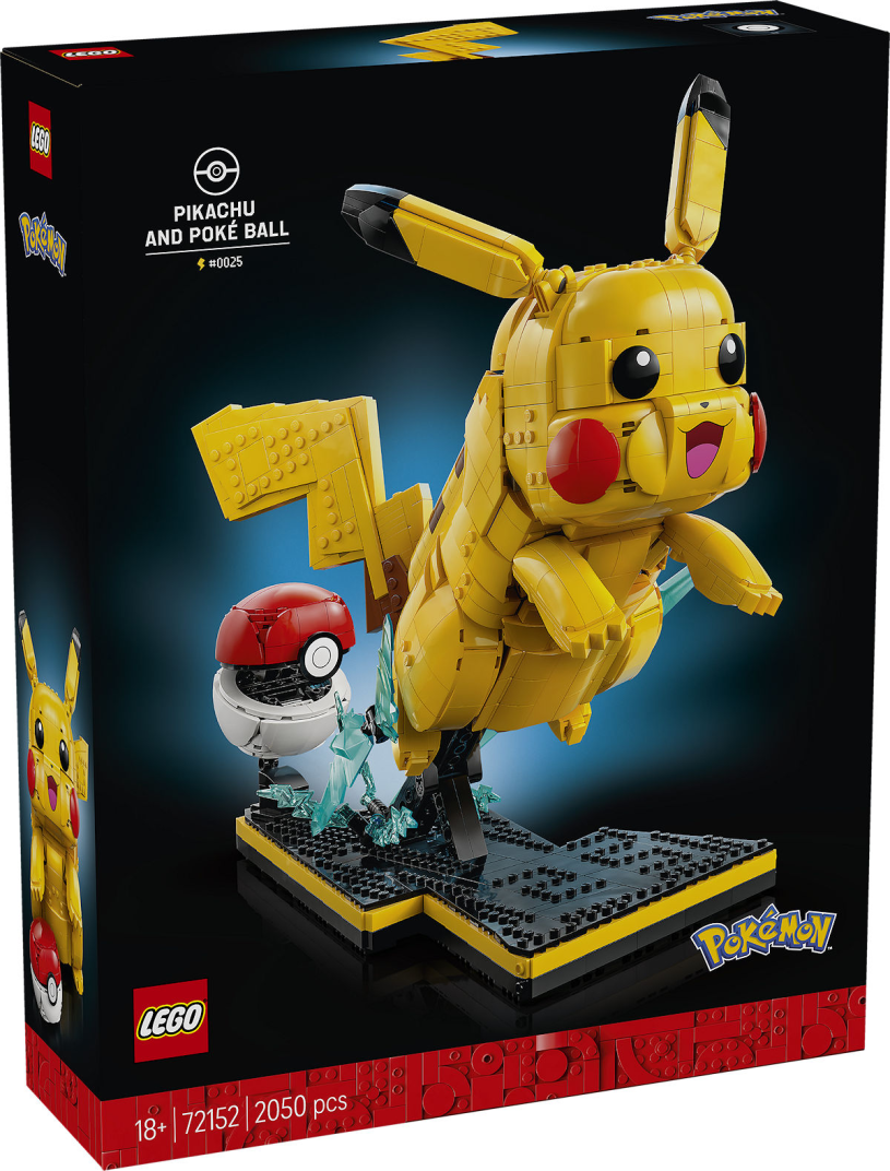 LEGO Pokémon Pikachu en Pokéball
