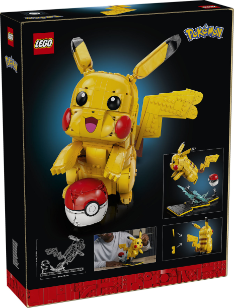 LEGO Pokémon Pikachu en Pokéball