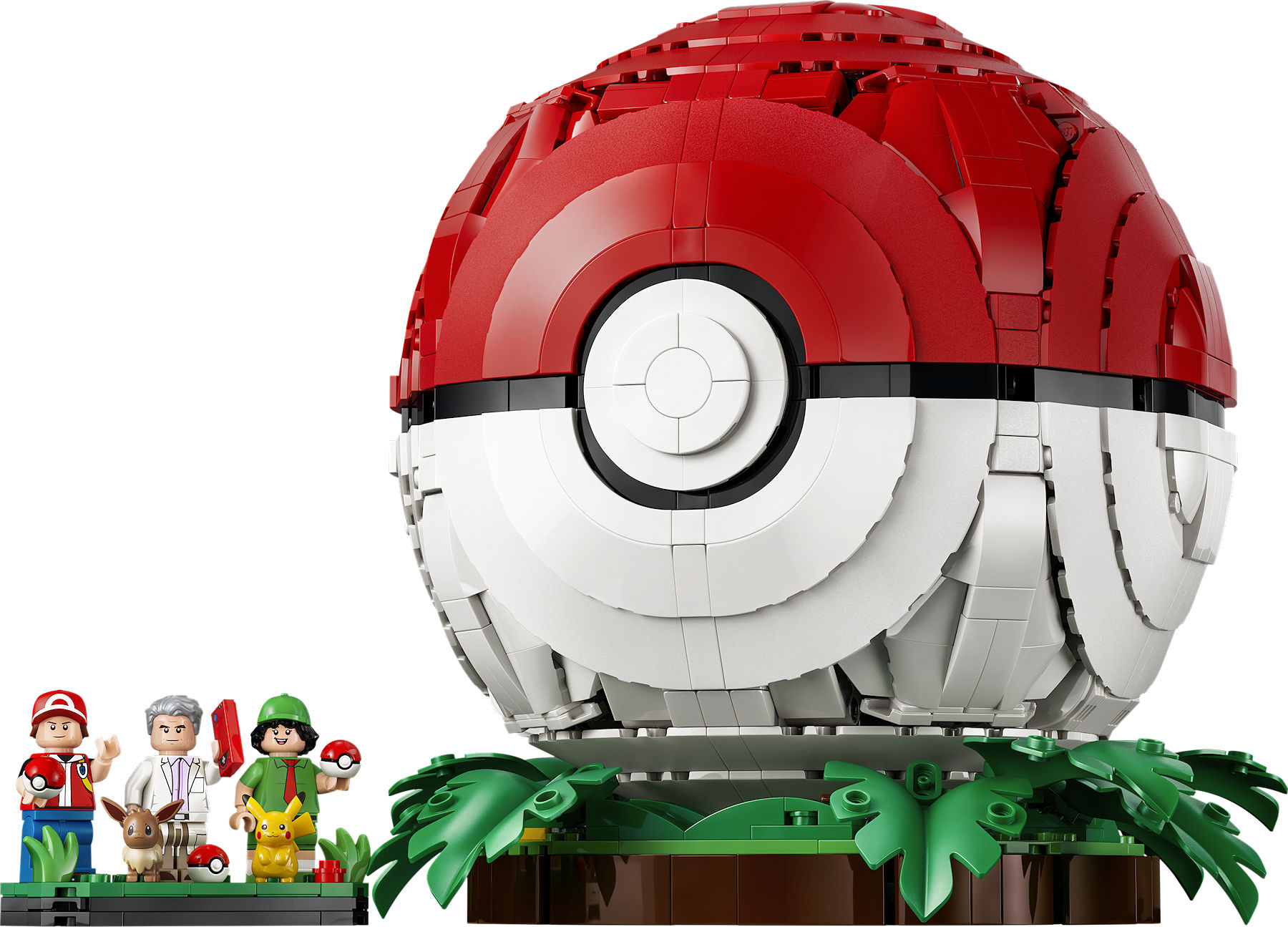 LEGO Pokemon Pokeball met Trainer scenes