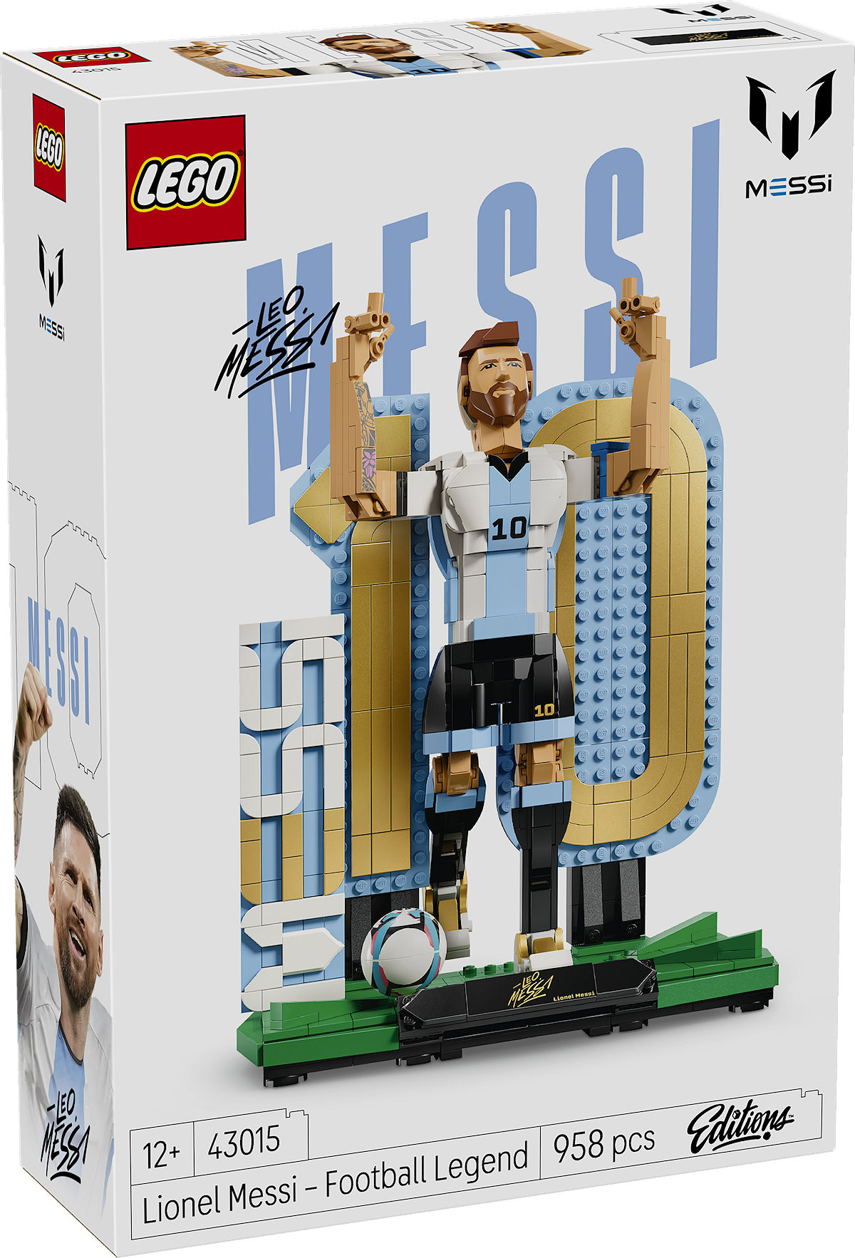 LEGO Editions Sports Lionel Messi – Voetballegende