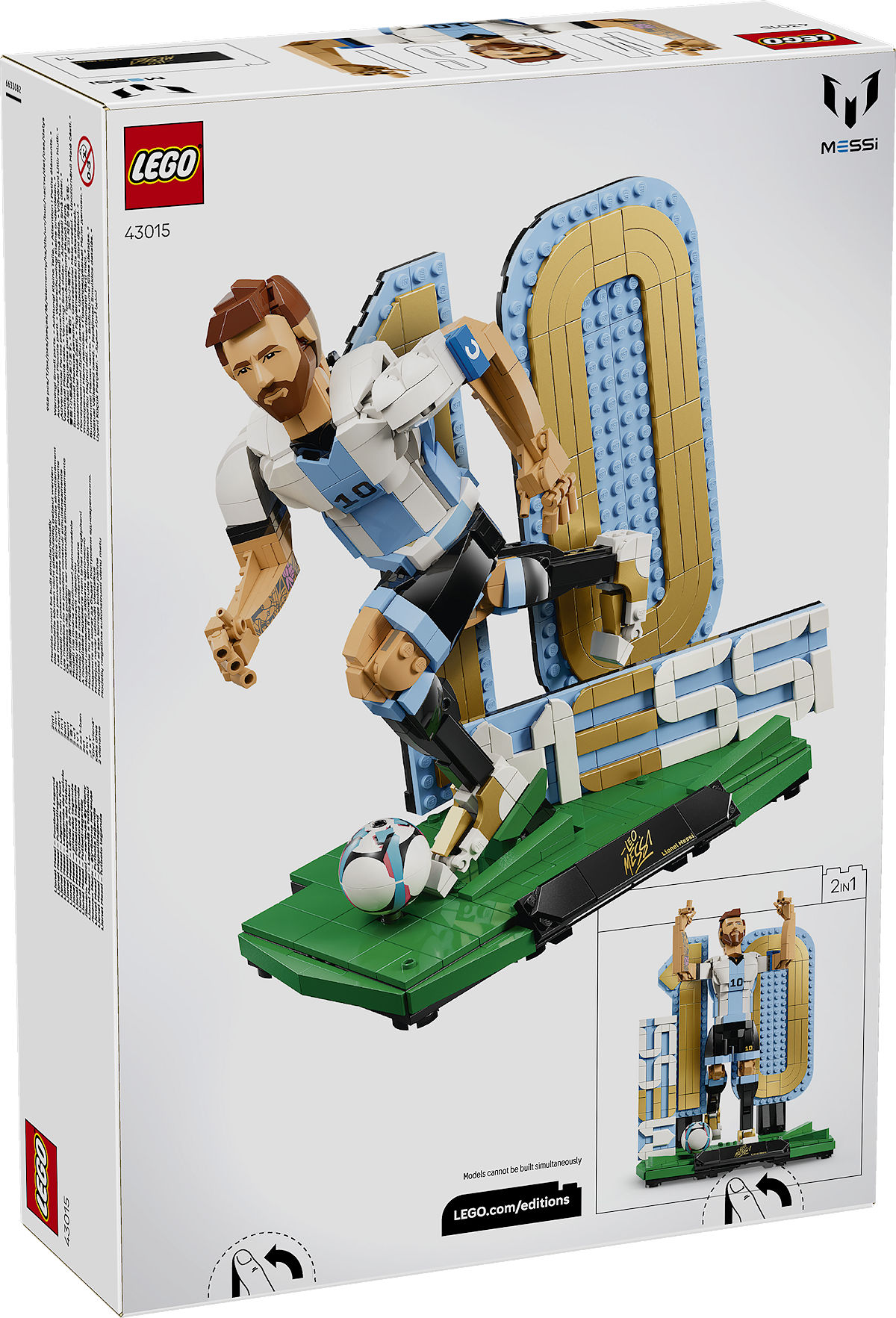 LEGO Editions Sports Lionel Messi – Voetballegende