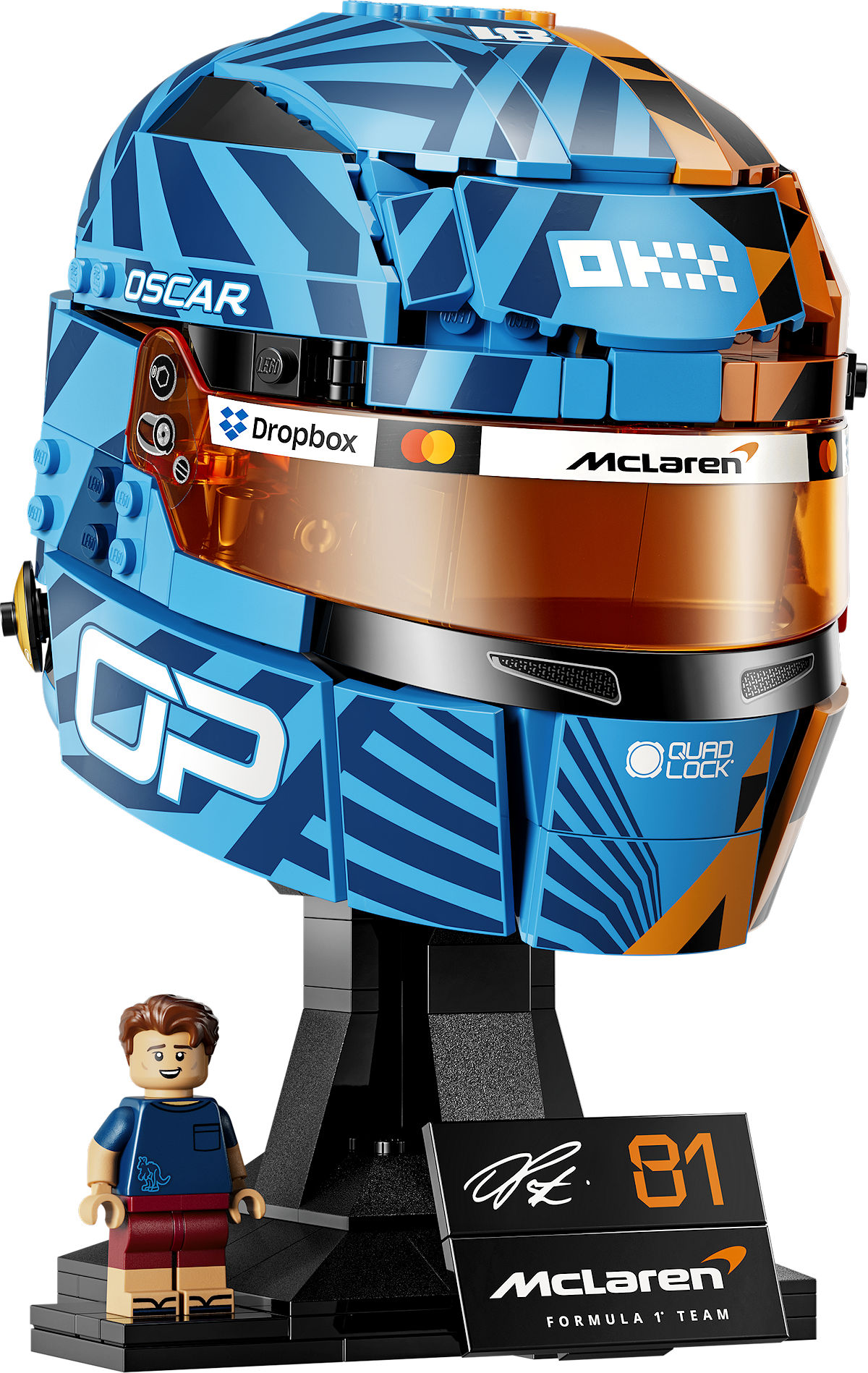 LEGO Editions Sports F1 McLaren helm van Oscar Piastri