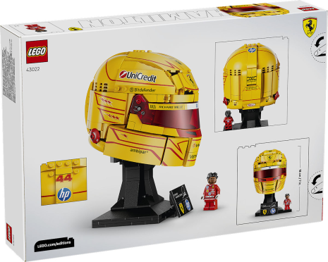 LEGO Editions Sports Ferrari HP helm van Lewis Hamilton