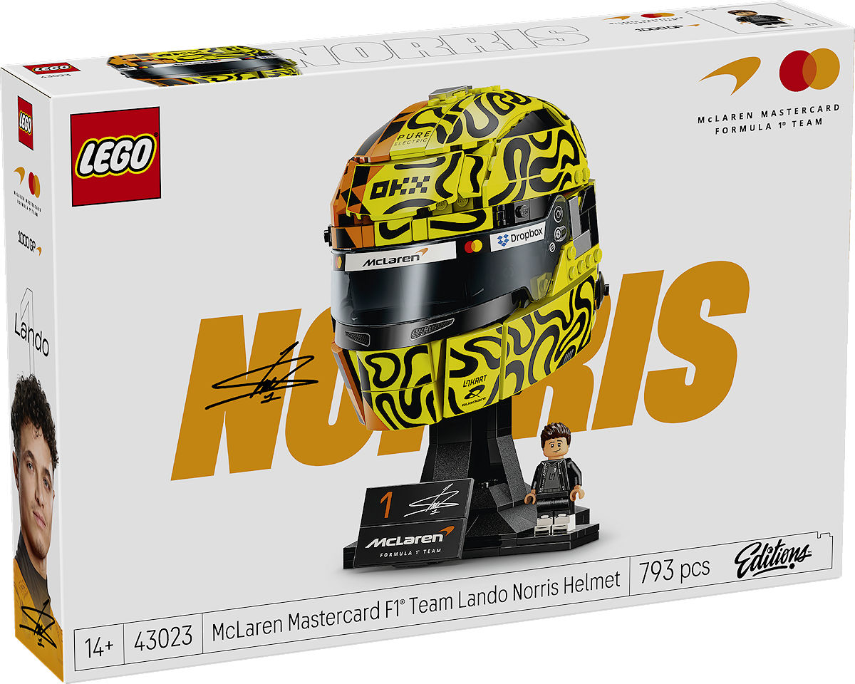 LEGO Editions Sports F1 McLaren helm van Lando Norris