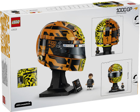 LEGO Editions Sports F1 McLaren helm van Lando Norris