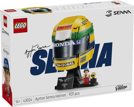 LEGO Editions Formula 1 Helm van Ayrton Senna