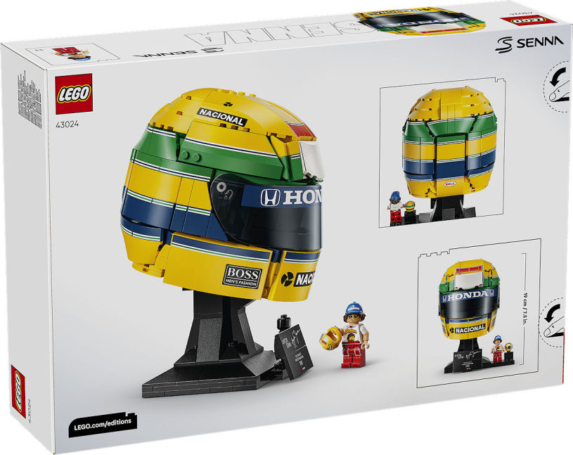 LEGO Editions Formula 1 Helm van Ayrton Senna