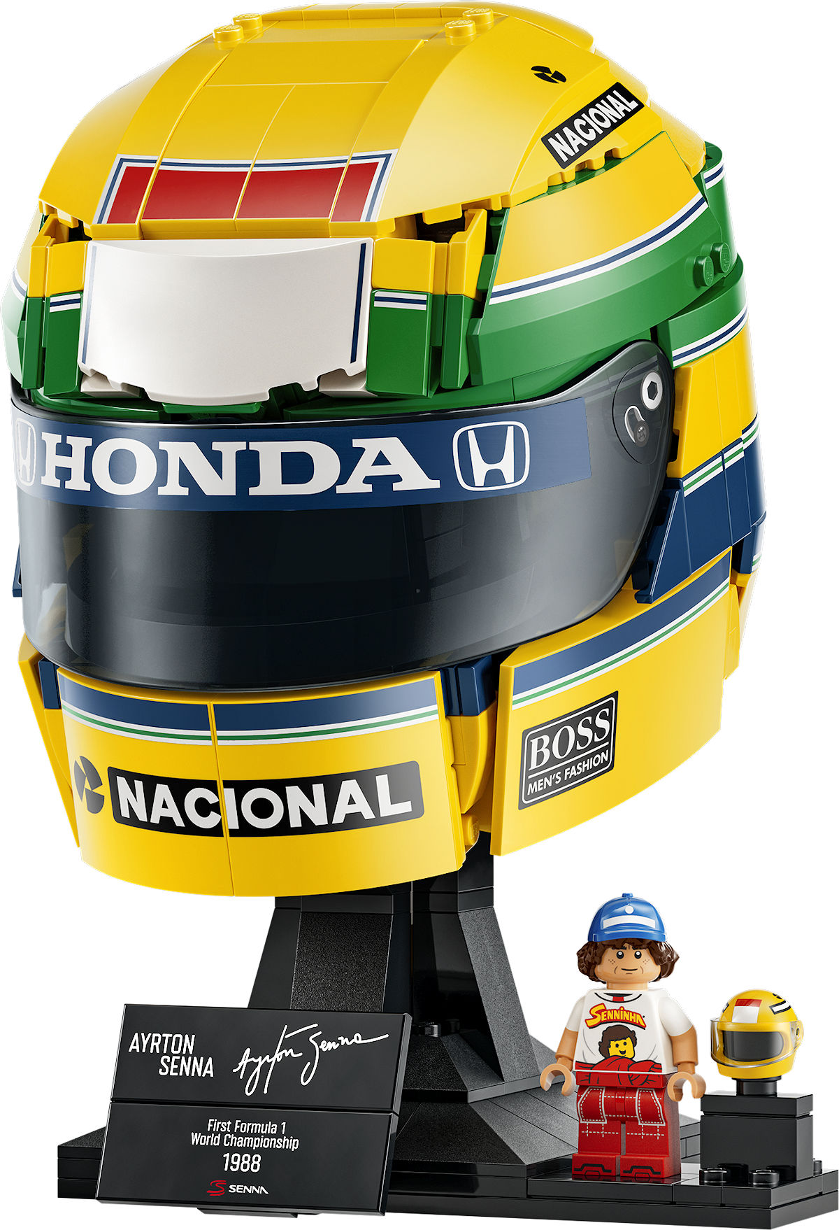 LEGO Editions Formula 1 Helm van Ayrton Senna