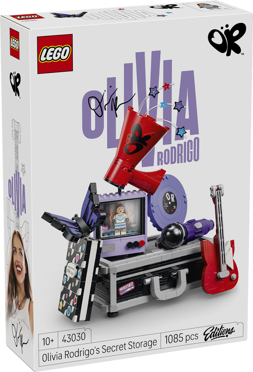 LEGO Editions Music Olivia Rodrigo's geheime opbergplek