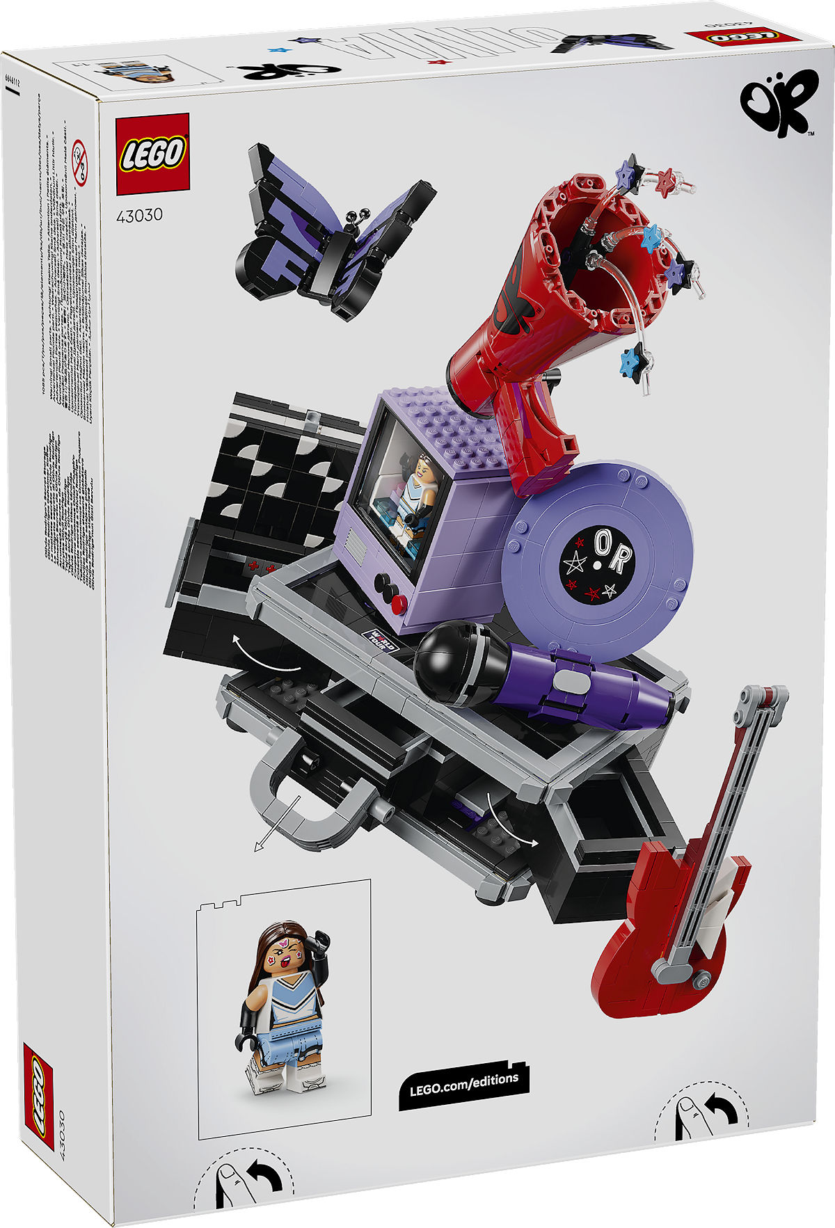 LEGO Editions Music Olivia Rodrigo's geheime opbergplek