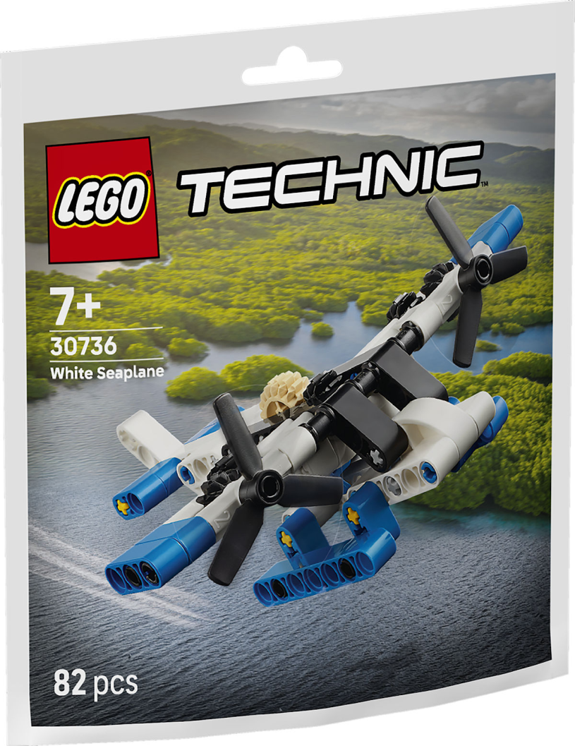 LEGO Impulse Bag - Wit watervliegtuig