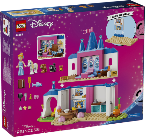 LEGO Disney Assepoesters kasteel met dierenvriendjes
